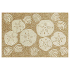 Frontporch Shell Toss Natural Rug Collection