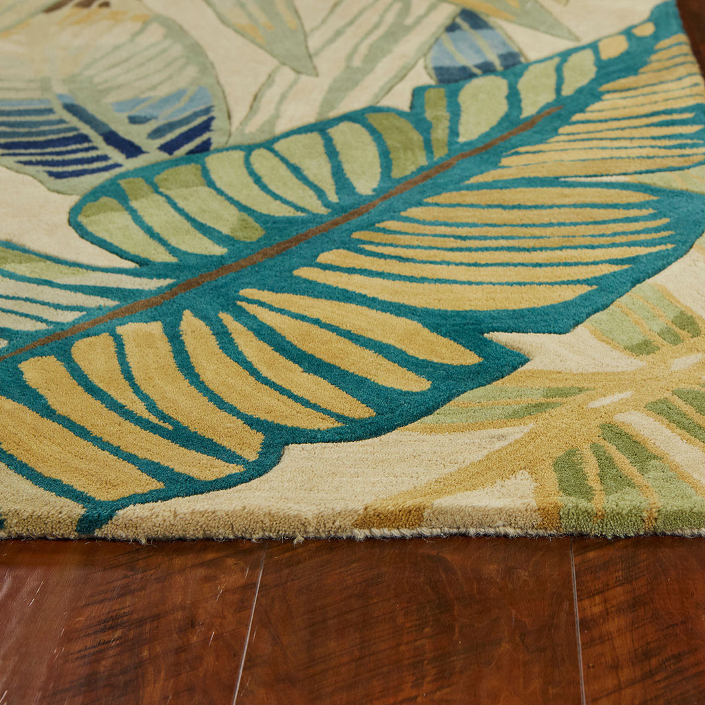 Golden Jungle Rug - 6 Ft. Round