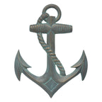 Gray Anchor Wall Decor