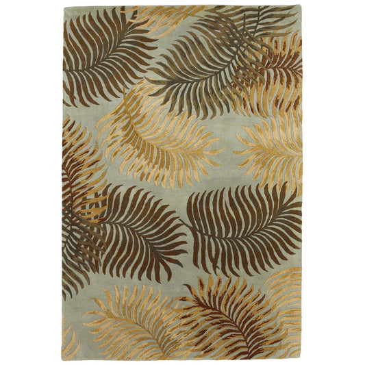 Havana Aqua Fern View Rug Collection