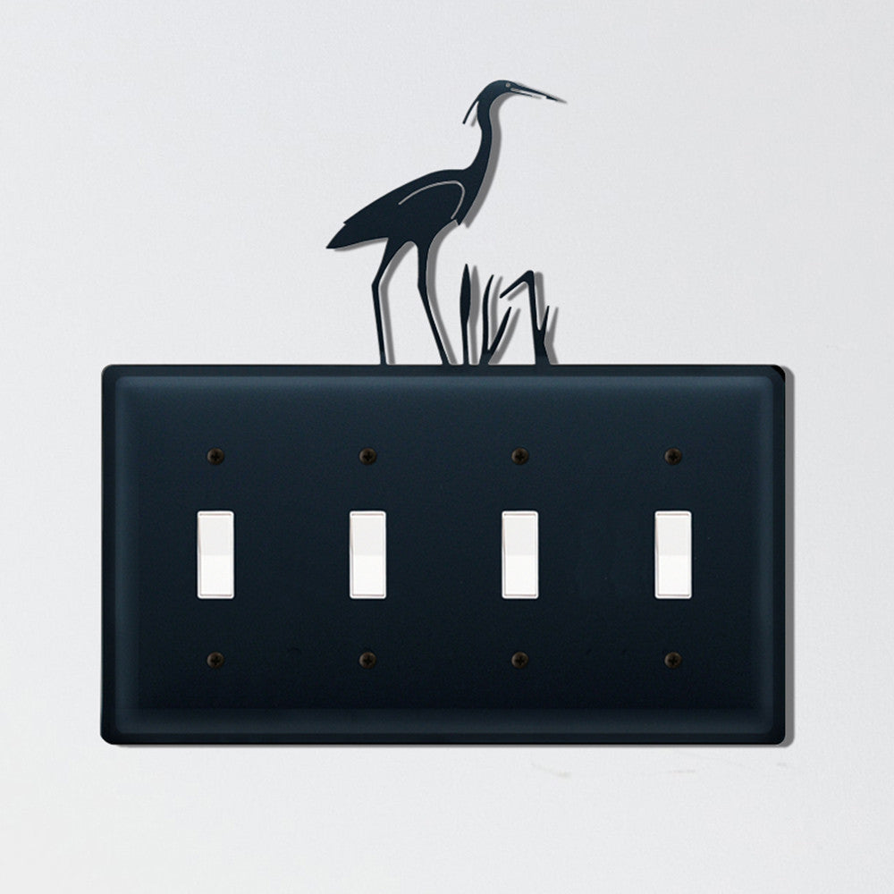 Heron Quadruple Switch Cover