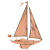 Classic Directions Polished Copper Sailboat Weathervane
