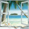 Island Romance Personalized Stretched Canvas Art