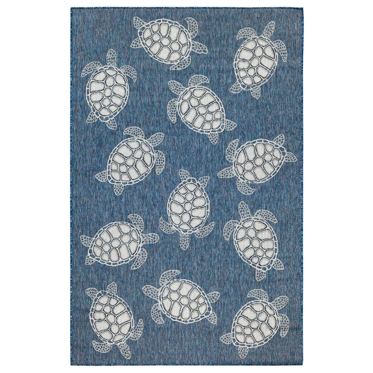Marisol Bay Navy Indoor/Outdoor Rug - 3 x 5
