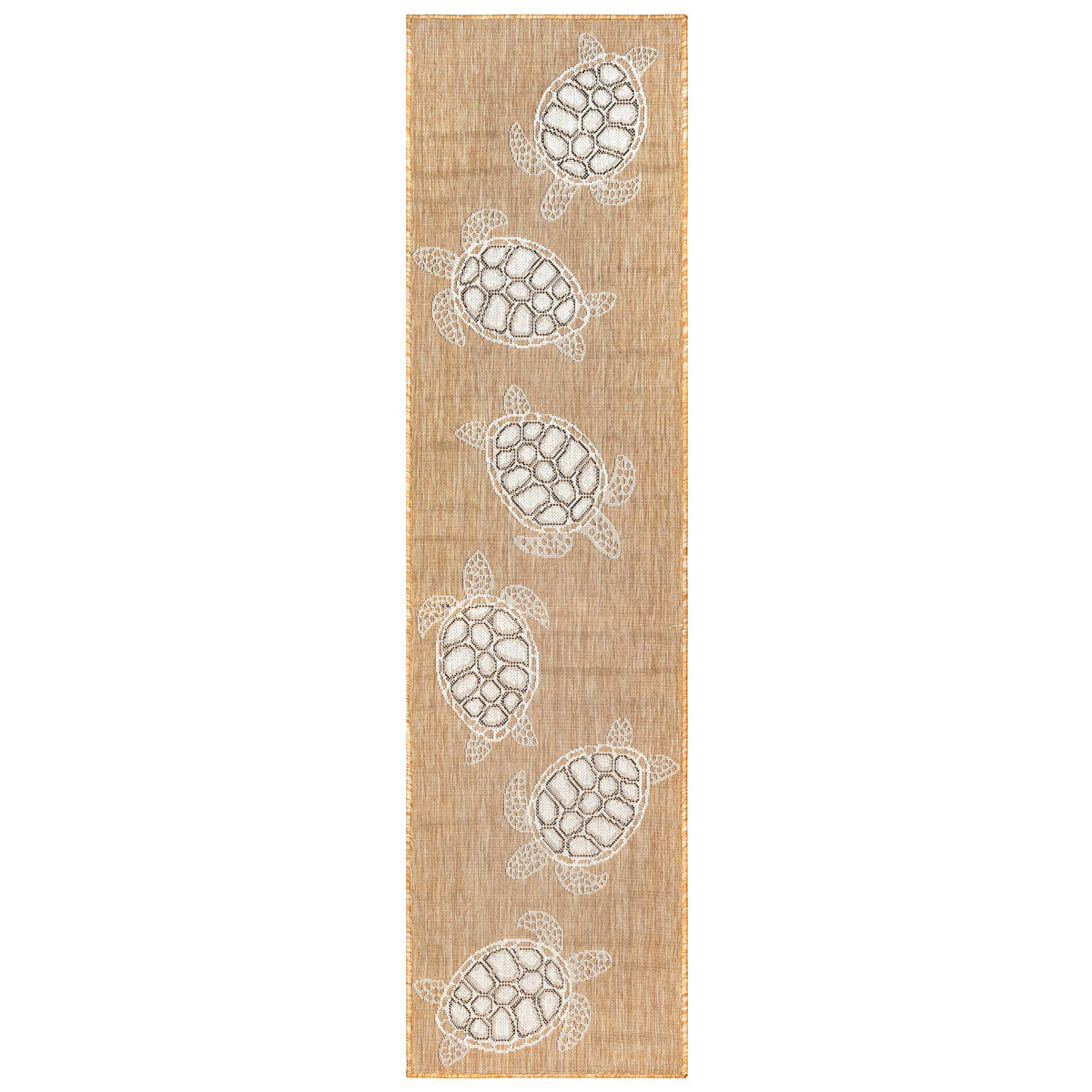 Marisol Bay Sand Indoor/Outdoor Rug - 2 x 8