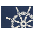 Maritime Ship Wheel Rug Collection
