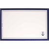 Anchor Cobalt Plastified Placemats - Set of 6