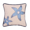 Sculpted Seas Star Pillow