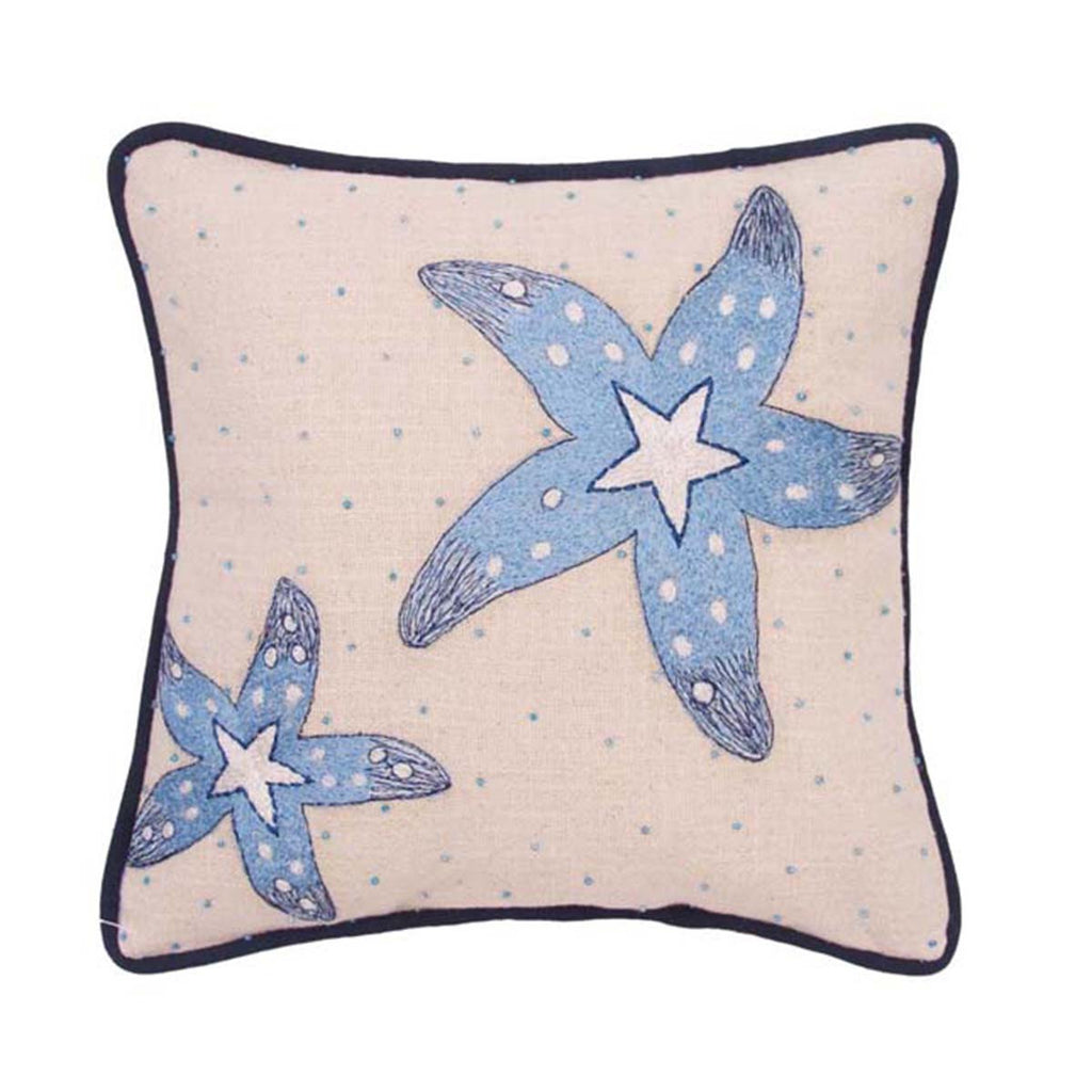 Sculpted Seas Star Pillow