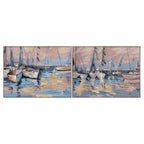 Good Morning Boats Wall Art - Set of 2