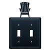 Adirondack Chair Double Switch Cover - OUT OF STOCK UNTIL 07/18/2026