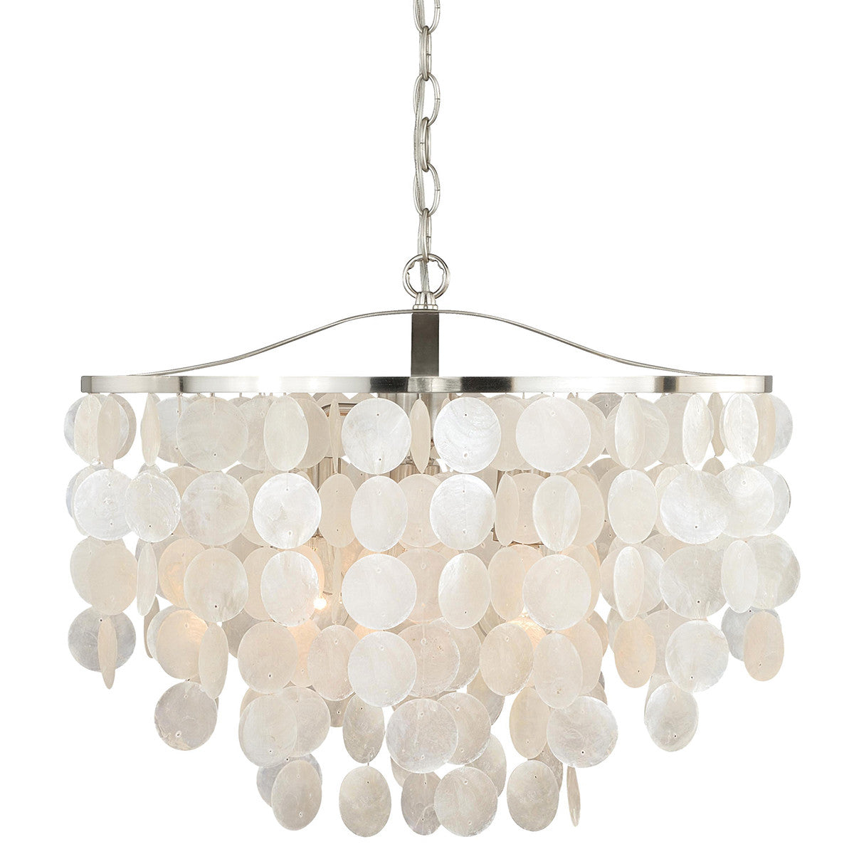 Elsa Capiz Shell Small Chandelier