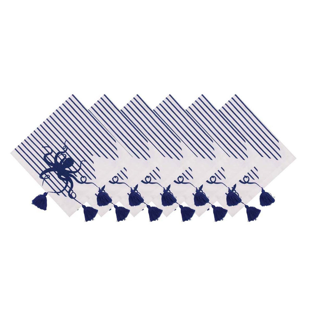 Tassel Tentacles Napkins - Set of 6