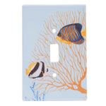 Coral Wave Single Switch Plate