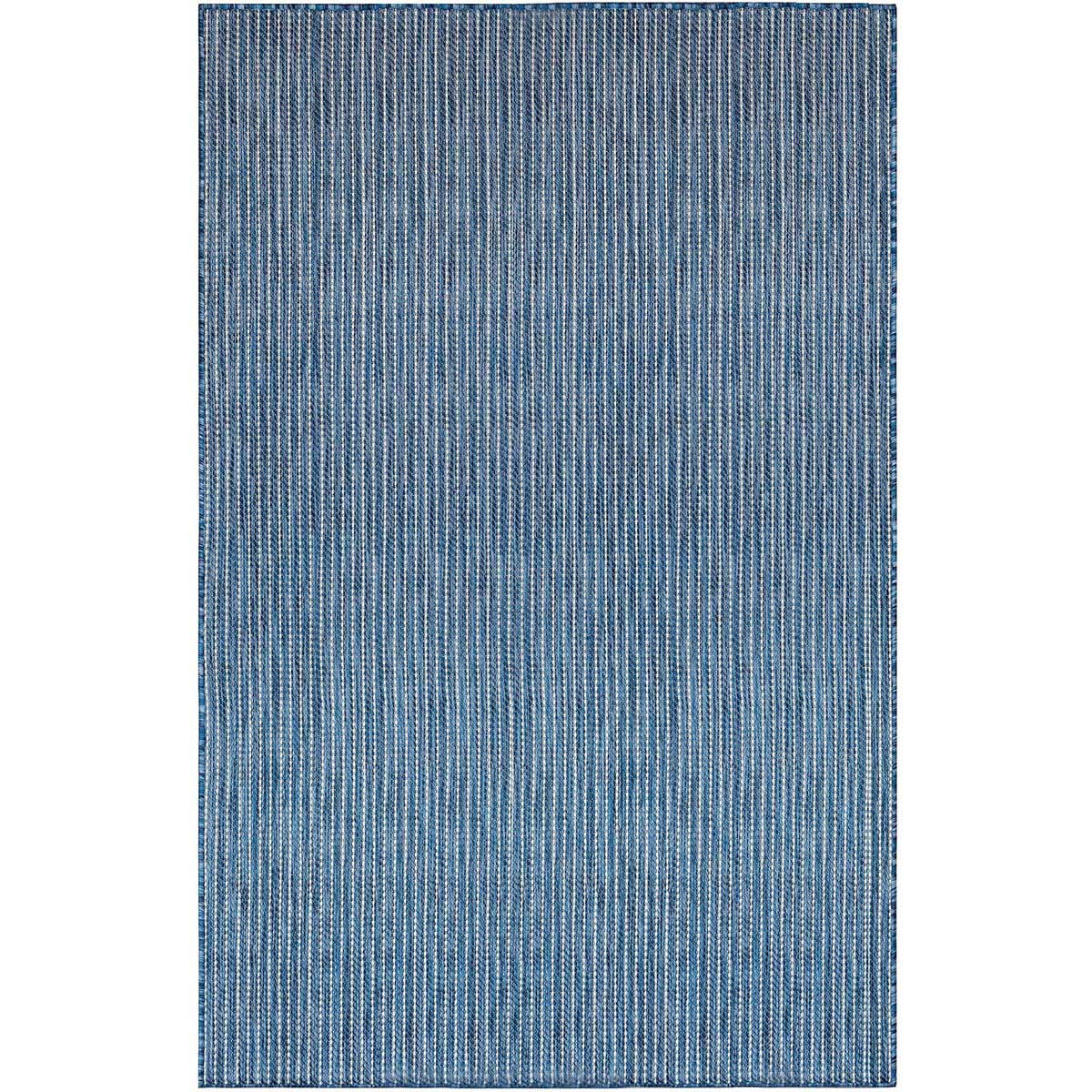 Ocean Surf Navy Indoor/Outdoor Rug - 5 x 8