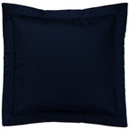 Cape Regatta Solid Navy Euro Sham