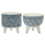 Leafy Elevated Planters - Set of 2
