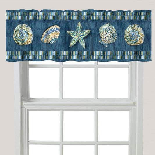 Decorative Shells Valance - OUT OF STOCK UNTIL 10/21/2026