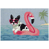 Flamingo Friend Floor Mat - 20 x 30
