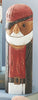 Seafarers of the Shore Wood Sculpture - Pirate