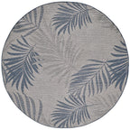 Cool Fronds Indoor/Outdoor Rug - 8 Ft. Round - OUT OF STOCK UNTIL 09/04/2026