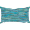 Ocean Stripes Oblong Accent Pillow - Aqua