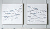 Schooling Tuna Wall Art