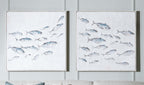 Schooling Tuna Wall Art