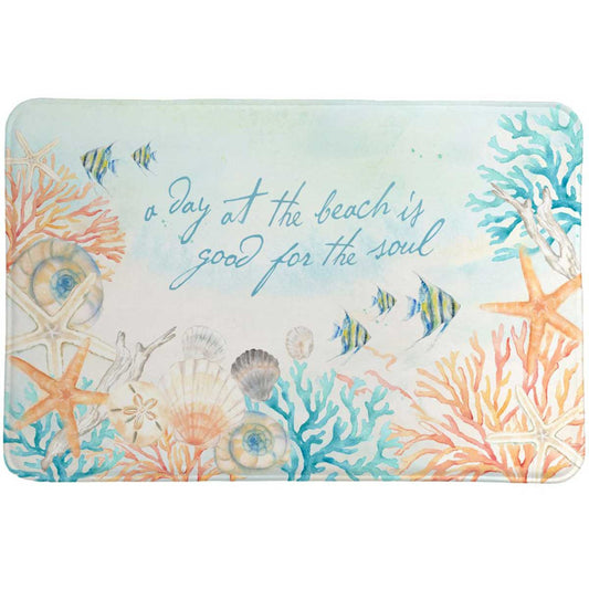 Beach Day Memory Foam Rug