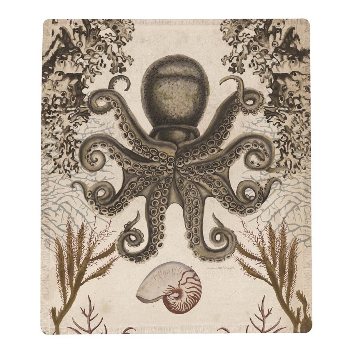 Undersea Tentacles Poly Throw