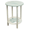 Coastal Shellin' Snail End Table