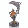 Sweet Dolphin Statue