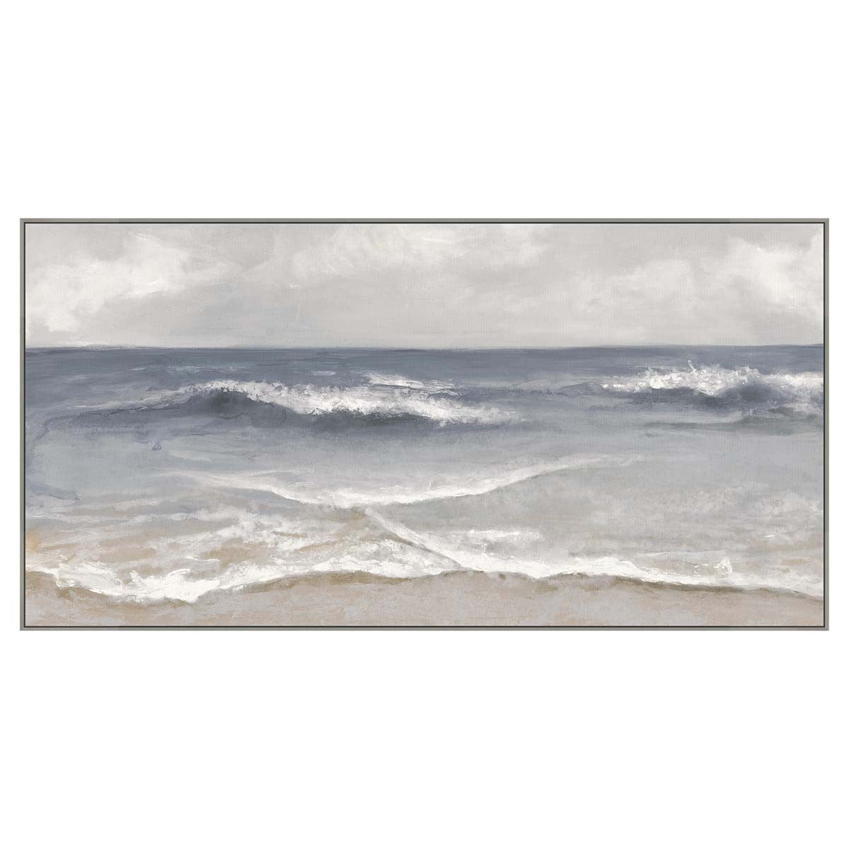 Tide's Embrace Framed Wall Art