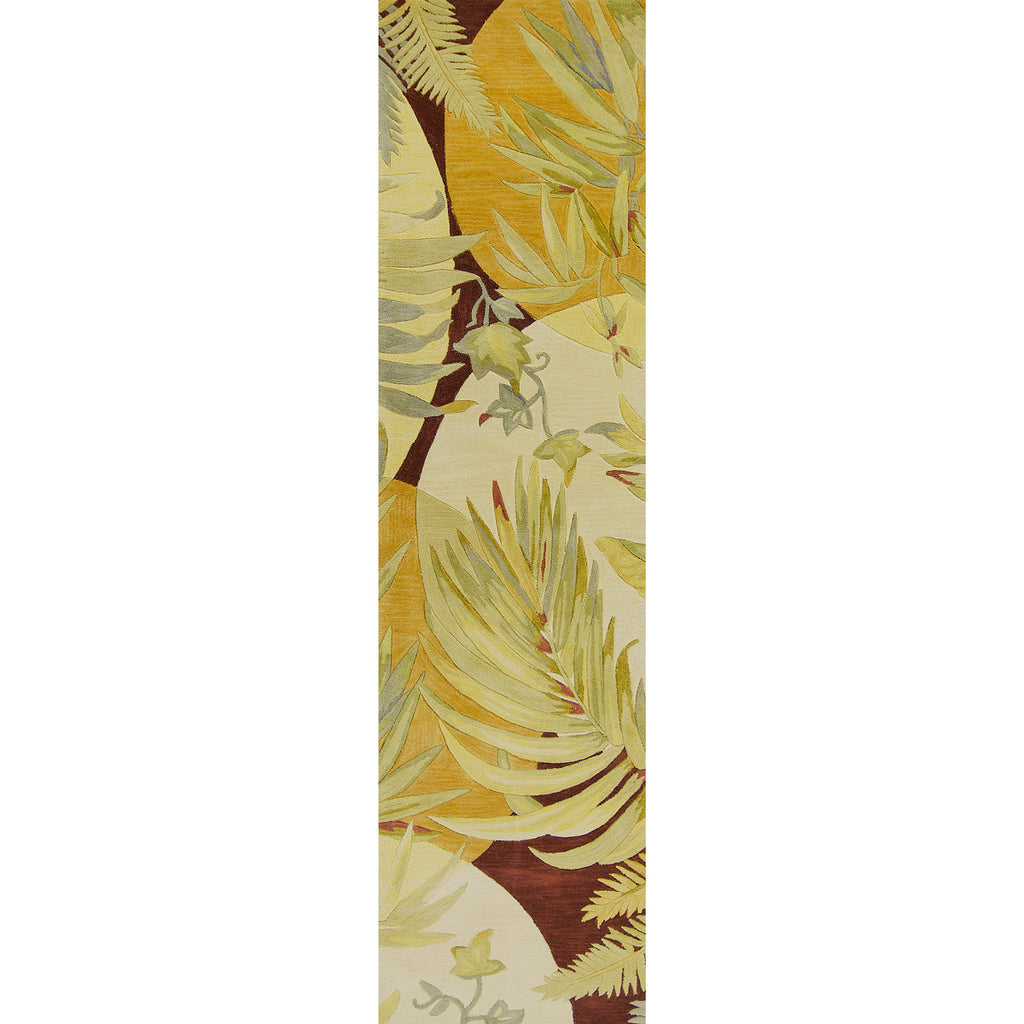 Sparta Coral and Ivory Breezes Rug - 3 x 10