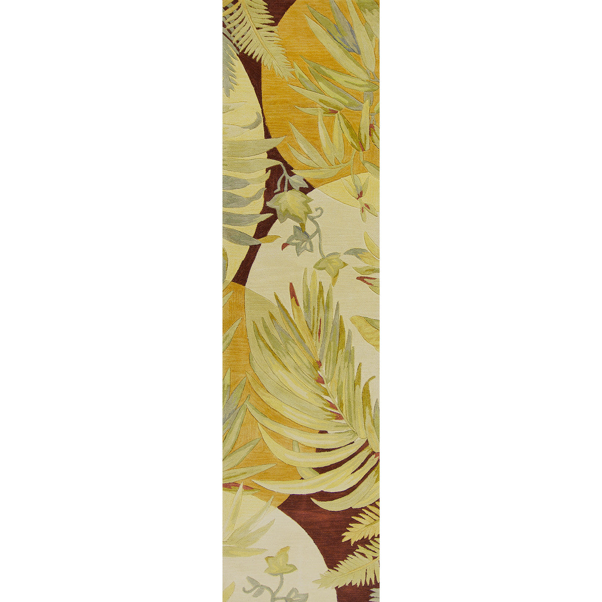 Sparta Coral and Ivory Breezes Rug - 3 x 10