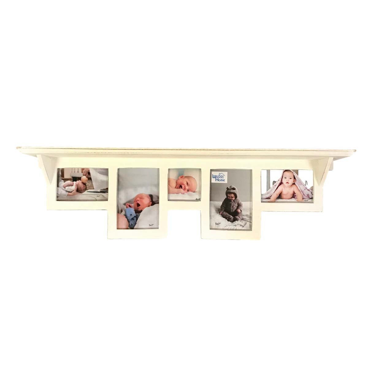 Coastal Memories 5 Photo Wall Shelf