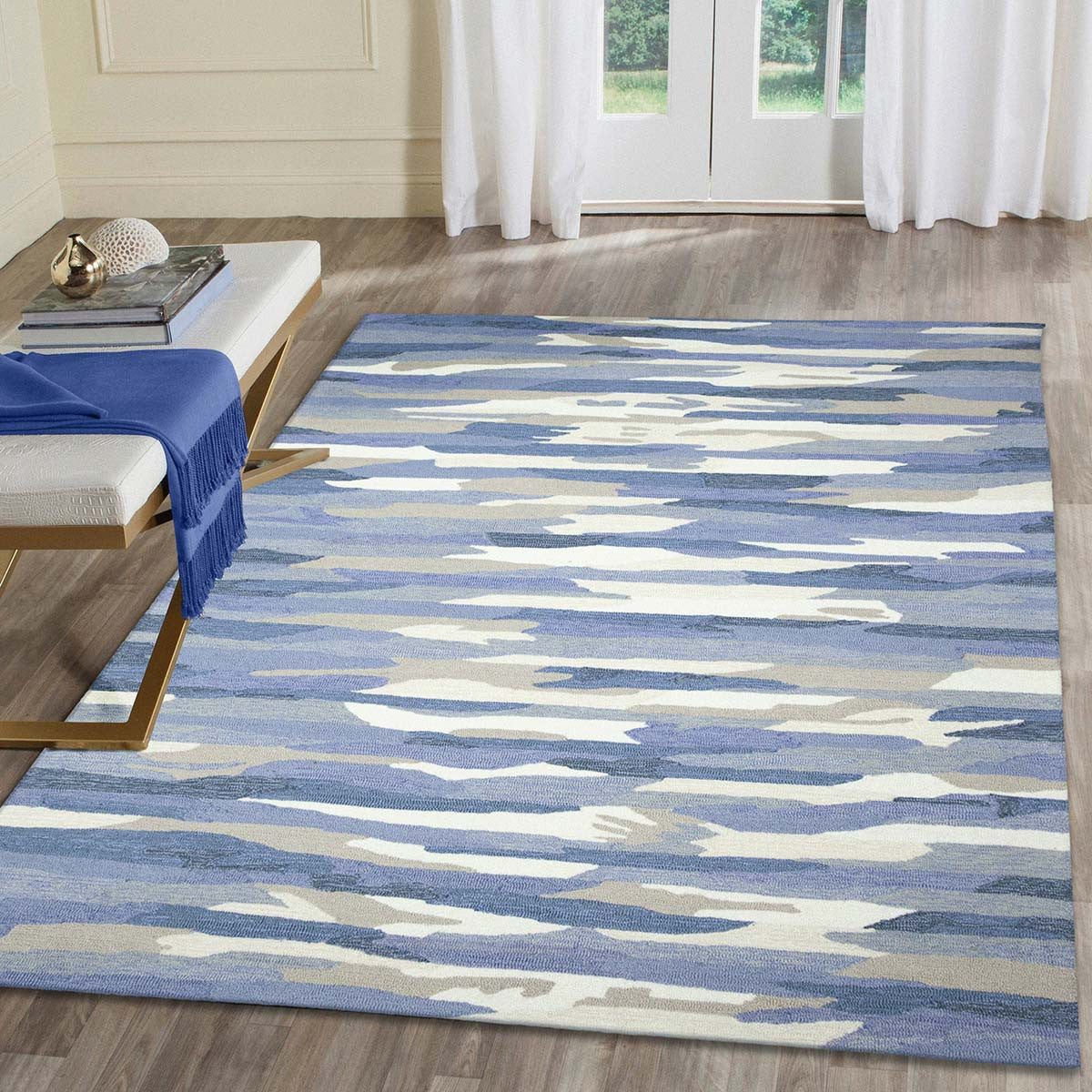 Cloud Layers Indoor/Outdoor Rug - 5 x 8