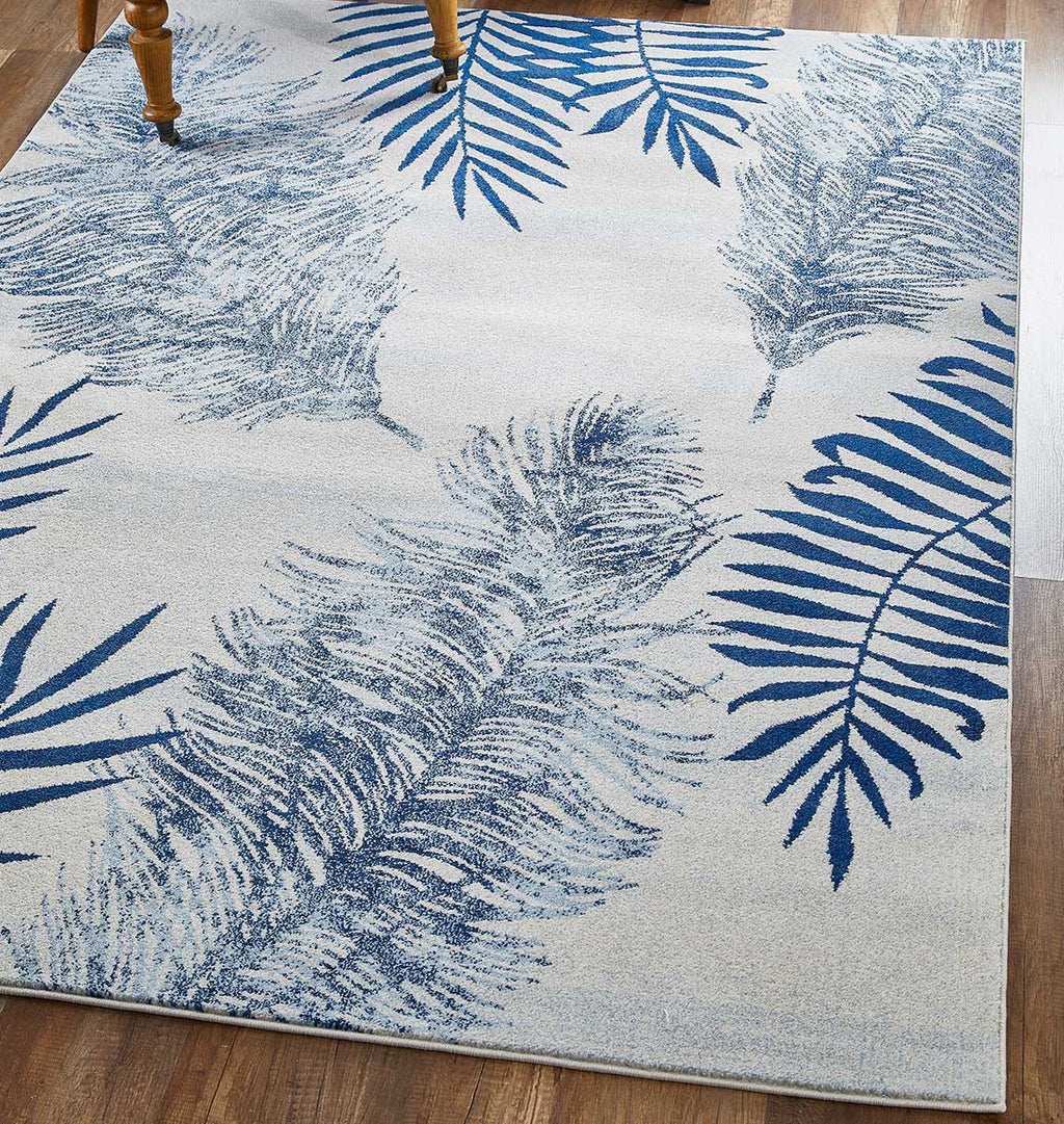 Indigo Palms Rug - 8 x 11