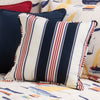 Cape Regatta Stripe Square Pillow