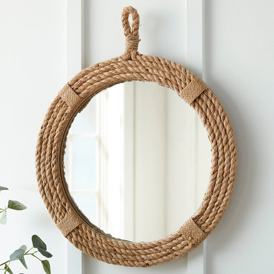 Coastal Rope Framed Mirror - SALE