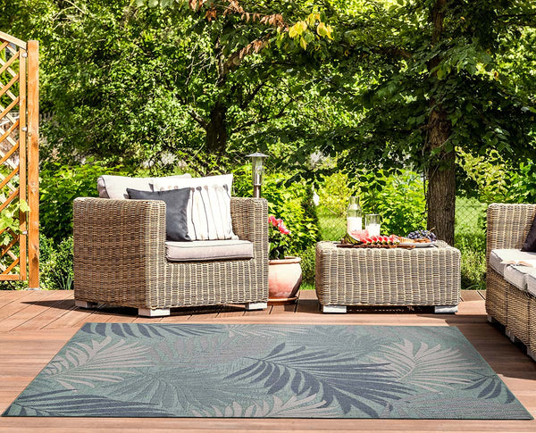 Caribbean Fronds Indoor/Outdoor Rug - 3 x 5