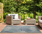 Caribbean Fronds Indoor/Outdoor Rug - 3 x 5