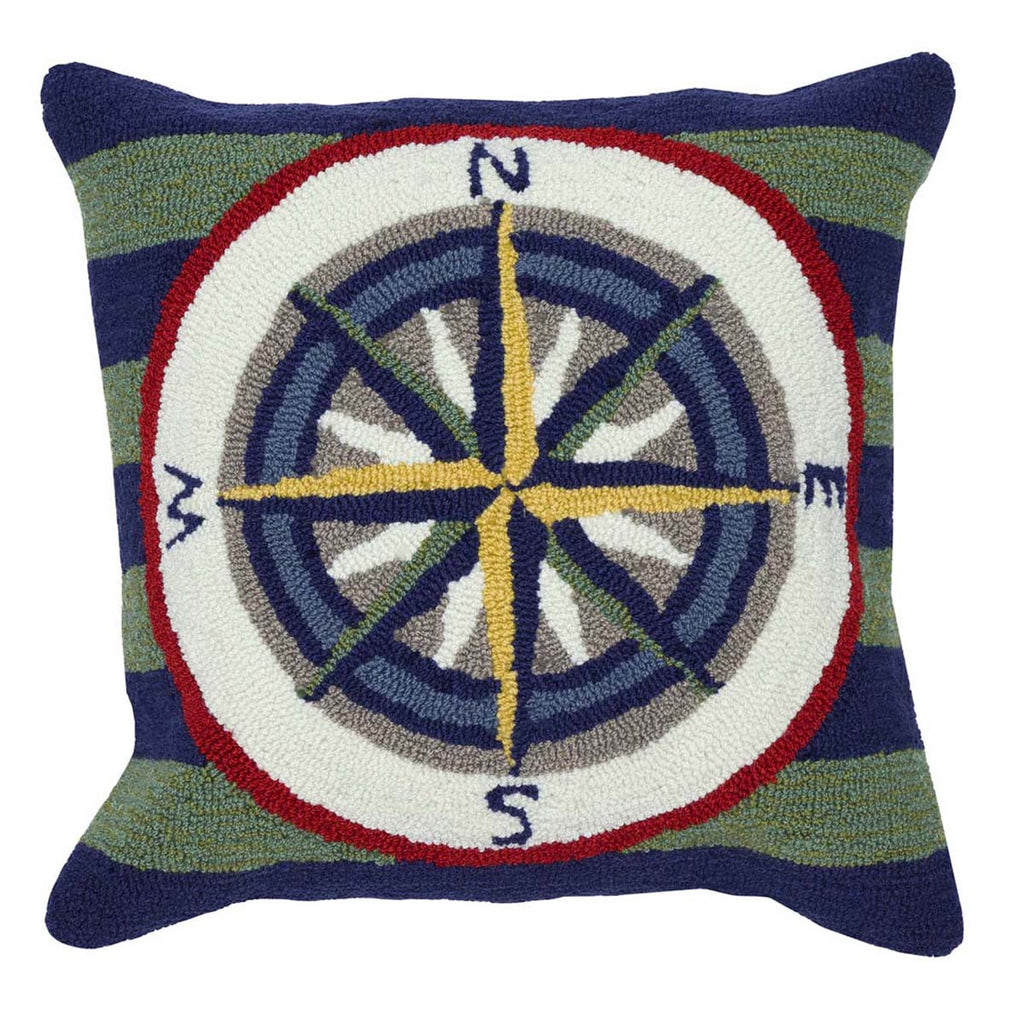 Captains Compass Indoor/Outdoor Pillow