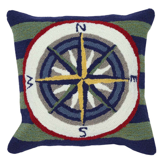 Captains Compass Indoor/Outdoor Pillow