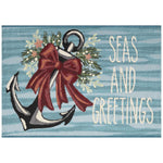 Seas and Greetings Floor Mat - 2 x 3