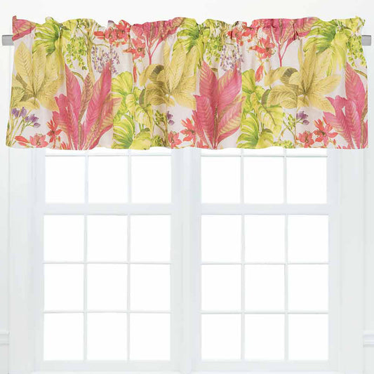 Hawaiian Jungle Valances - Set of 2