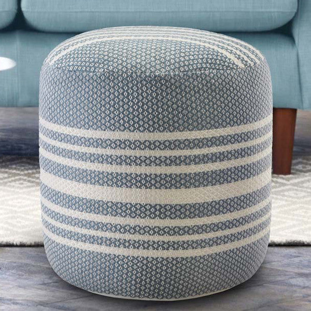 Bluefin Bay Pouf
