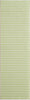 Baja Green Stripe Rug - 2 x 8