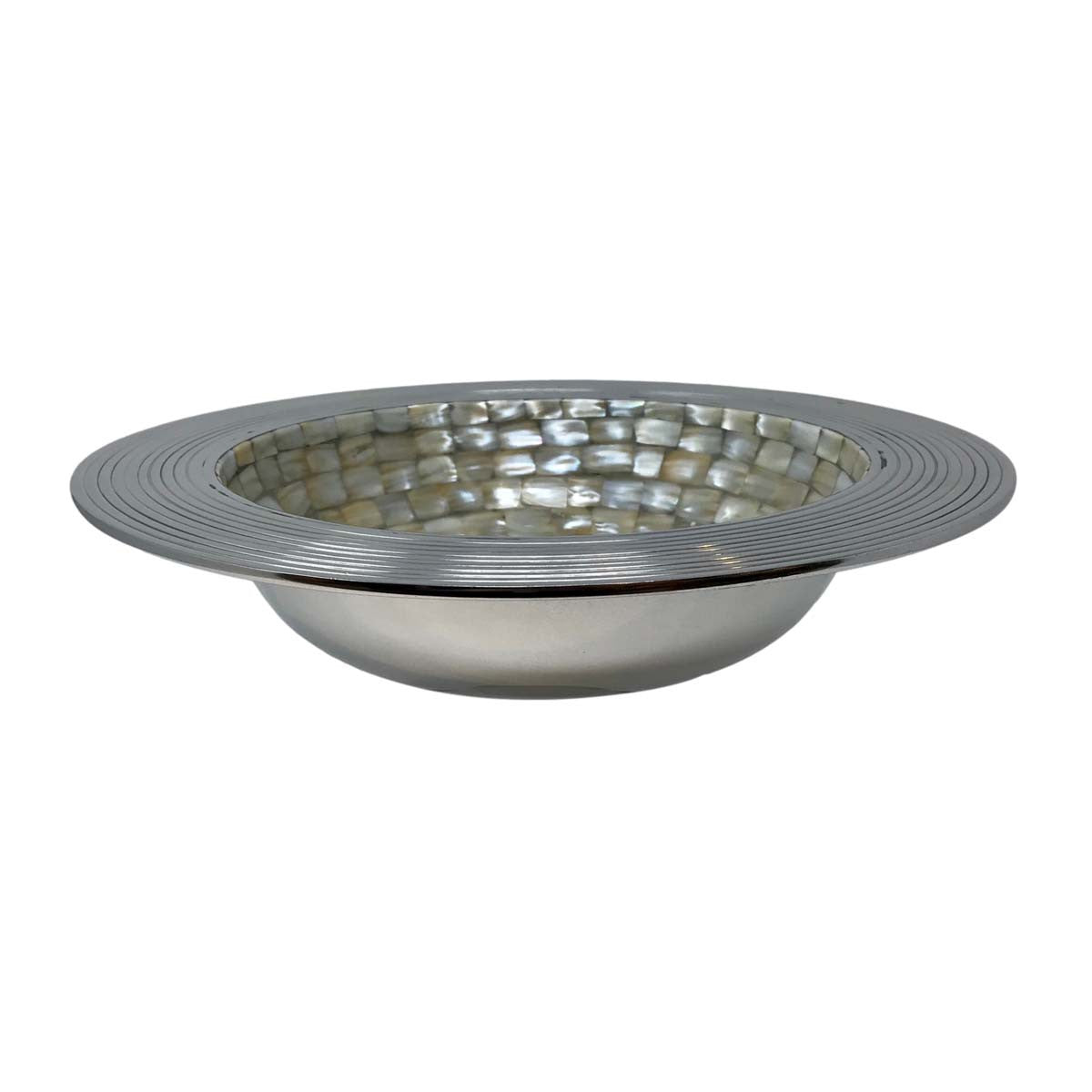 Pearly Mosaic Serving Bowl