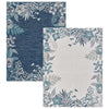 Blue Oasis Indoor/Outdoor Rug - 8 x 10 - OUT OF STOCK UNTIL 07/24/2026